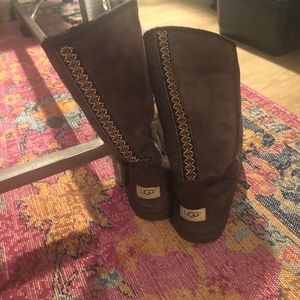 Tall Embroidered UGG Boots